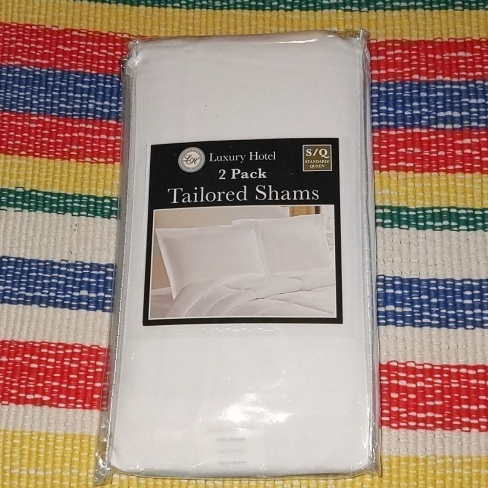 SOLD set of Tailored shams